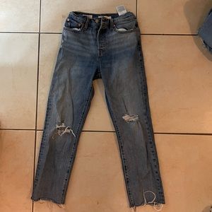 LEVIS Straight Cut Wedgie Jeans
